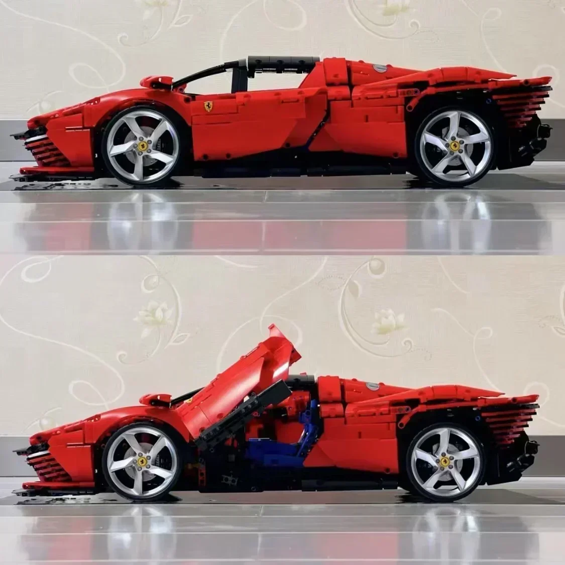 Auf Lager neue sp3 supercar닥ш daytona Modellbau stein Sportwagen Spielzeug für Jungen Mädchen Kind Geburtstags geschenk