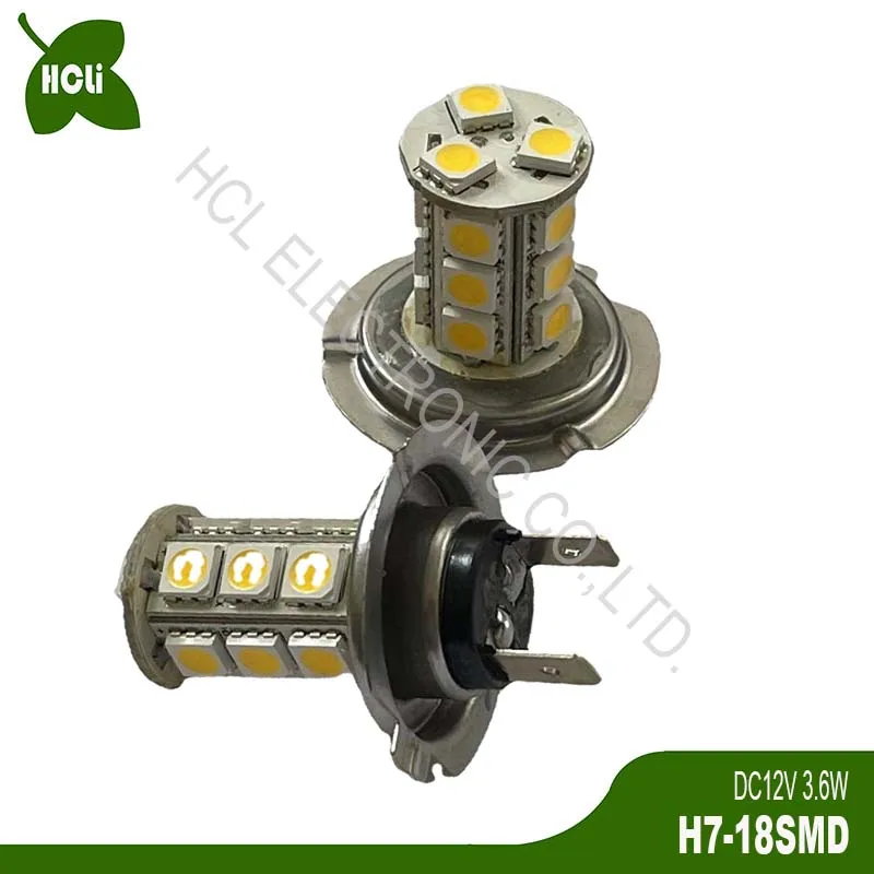 

High quality 12V H1 H3 H4 H7 Car Bulb Led Front Fog Lamp Low Beam Light Headlights Auto Decorative Light free shipping 10pcs/lot