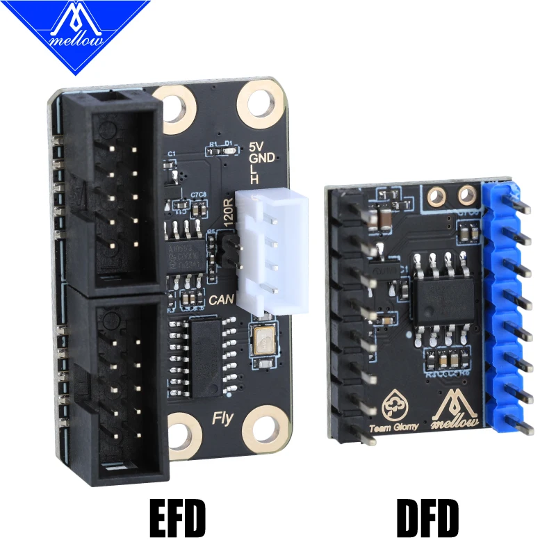 Плата Mellow EFD/DFD V1.0, плата Spi To Can-FD для прошивки Reprap 1XD 1HCL HeadTool Canbus Super8 PRO Duet3 CDY E3 для 3D-принтера