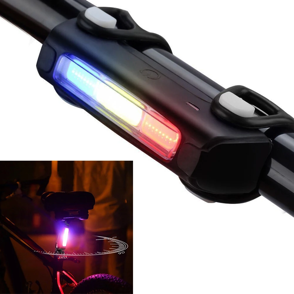 

Светодиодный задний фонарь с зарядкой через USB, суперъяркий предупреждающий фонарь для горного велосипеда