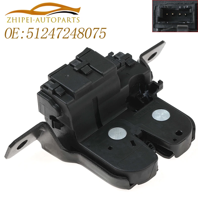 

51247248075 Замок крышки багажника Привод замка задней защелки задней двери 7248075 Для BMW 1-Series F20 2010-2015 для BMW i3 I01 3012-2017