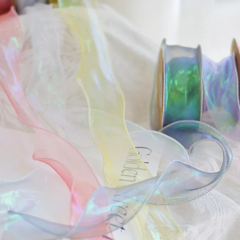 10 ярдов/рулон блестящие яркие украшения для волос ширина 55 мм |