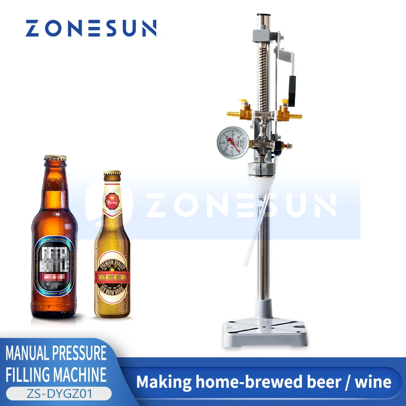 

ZONESUN эквивалентный пивной наполнитель, устройство для розлива газированных напитков, ручное устройство для розлива колы, соды, спиртовой напиток