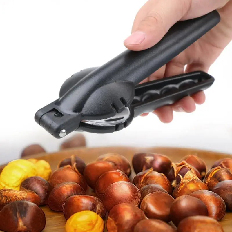 

Stainless Steel Sheller Nut Opener 2023 Quick Chestnut Nut Nutcracker 2 In1 Chestnut Sheath Chestnut Cutter Wholesale New