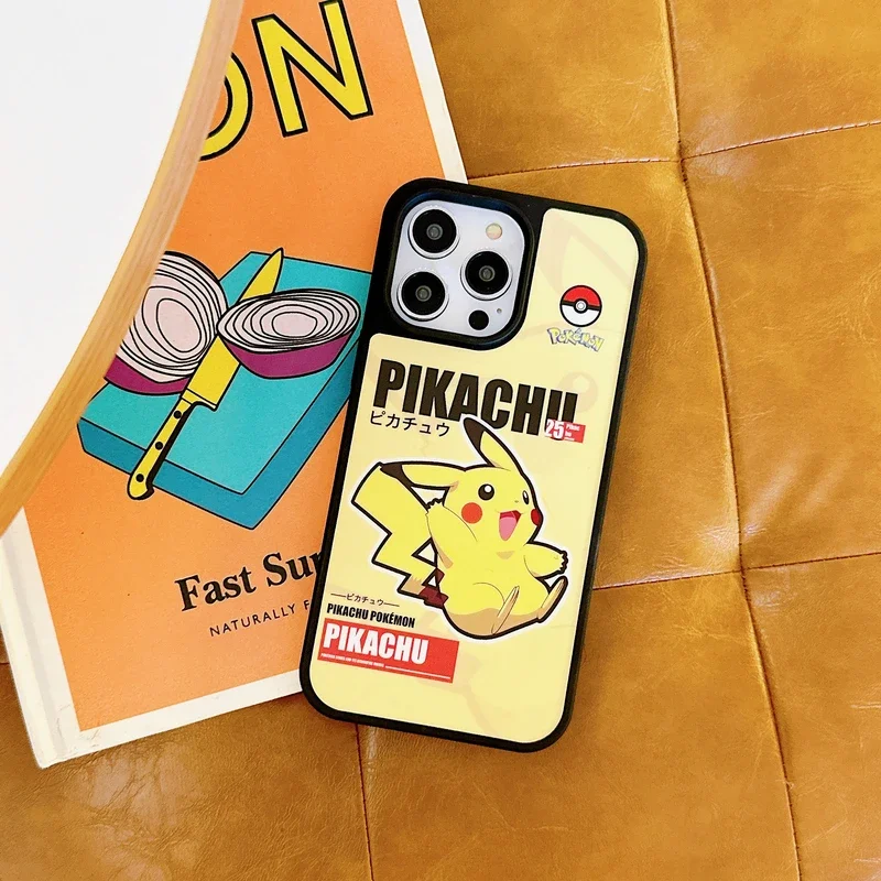 Милый чехол для телефона с японским аниме карманными монстрами покемоном Пикачу