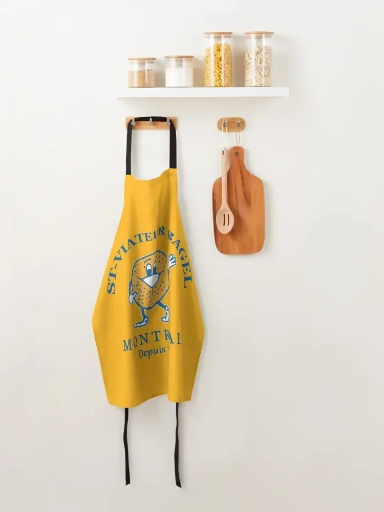 Фартук для бубликов ST Viateur Bagel Montreal Maison 1957 женщин Kitchen'S Barista Kitchen Apras Мужской