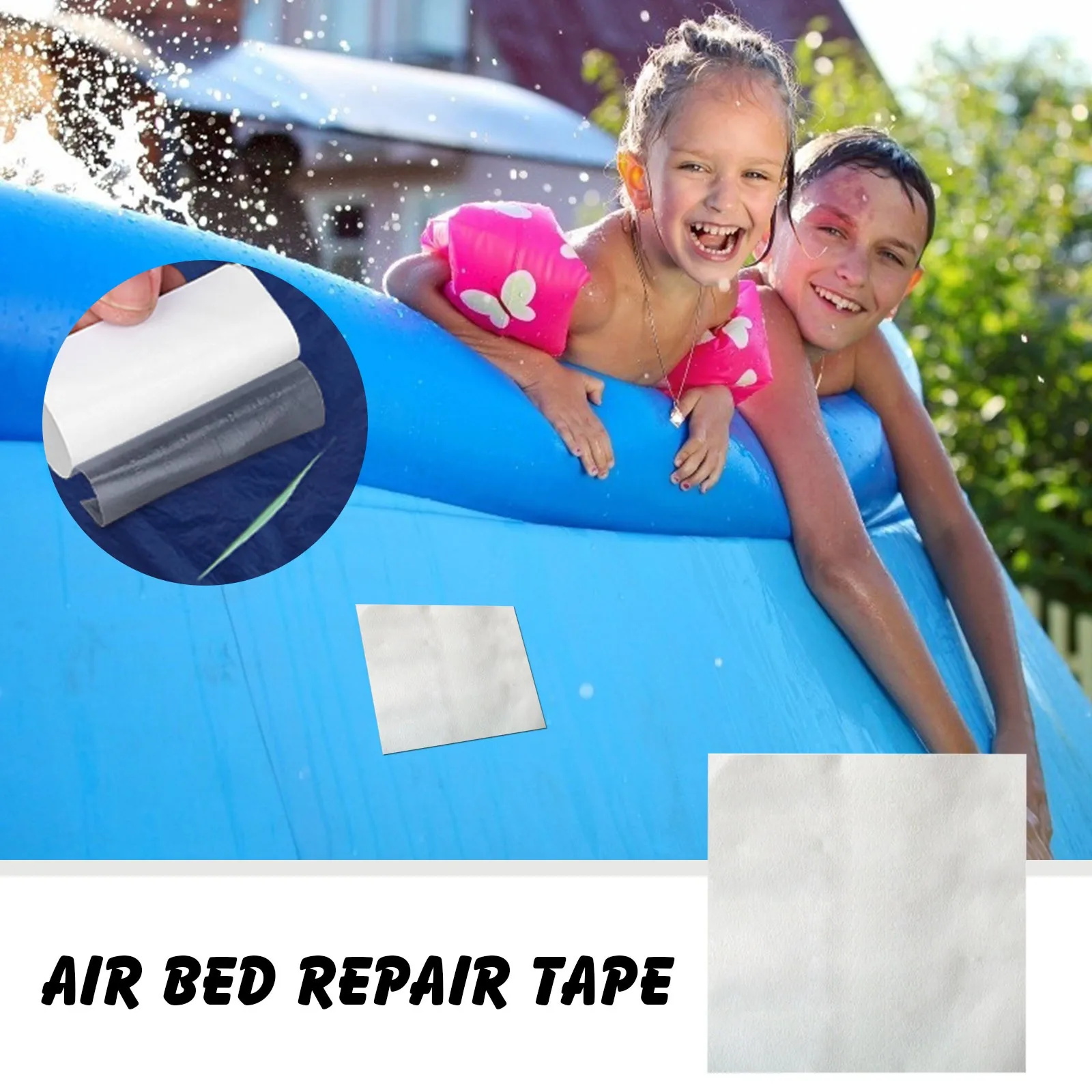 

10/20/30PCS Clear Adhesive for Ducts Beds Toys and Air Repair Pool Tape Other Float for Pool Toddler Air Pool Floats