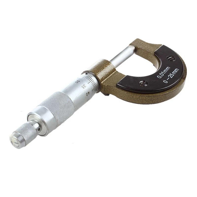 

10X Machinists 0-25Mm Measure Thickness Gauge Micrometer Screw