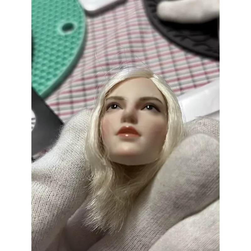 SET036 масштаб 1/6 женская голова-солдат модель с короткими волосами для 12-дюймовых