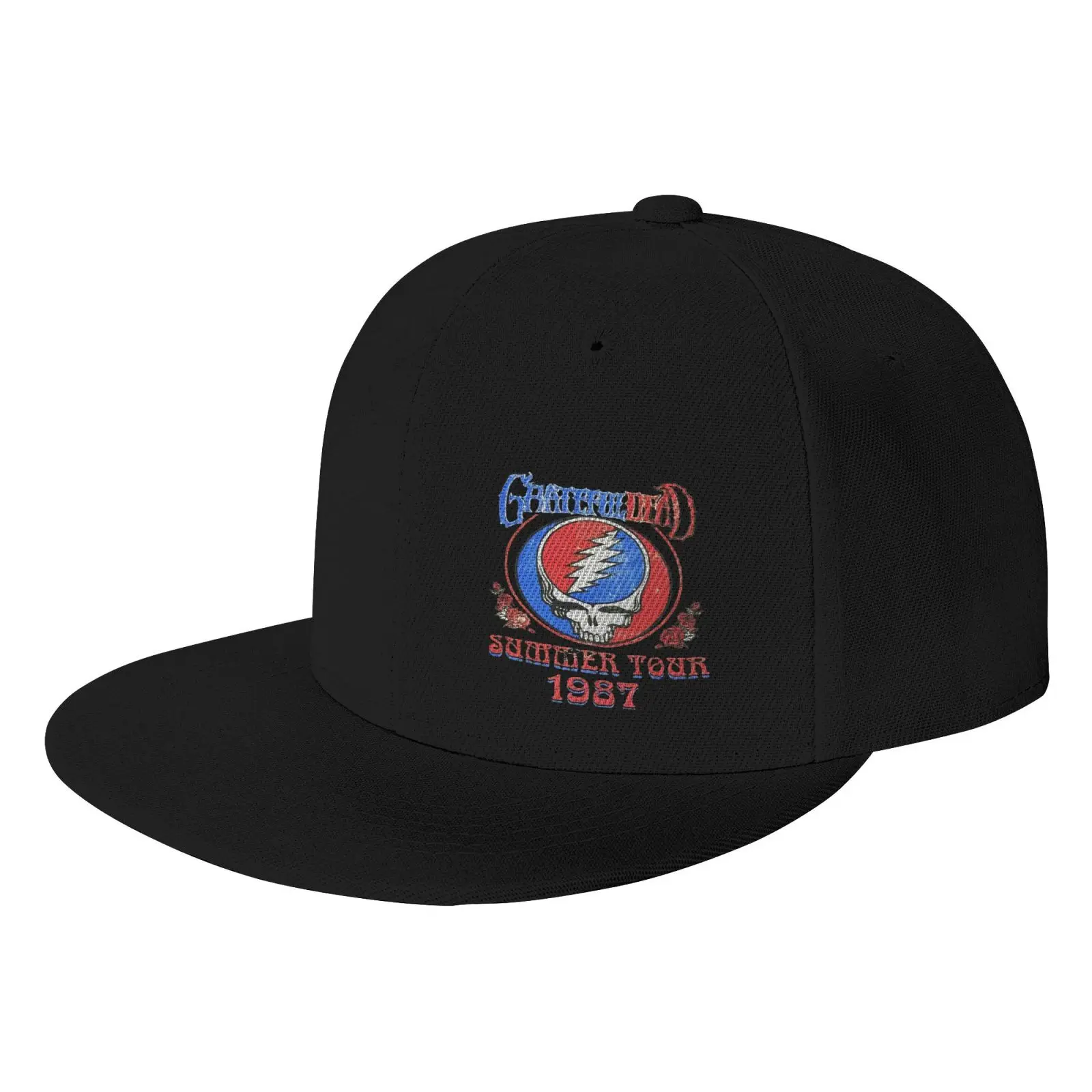 

Grateful Dead 1987 Tour загаренный мужской берет, головные уборы для мужчин, мужская кепка, облегающие шапки для мужчин, женская мужская шапка, шерстян...