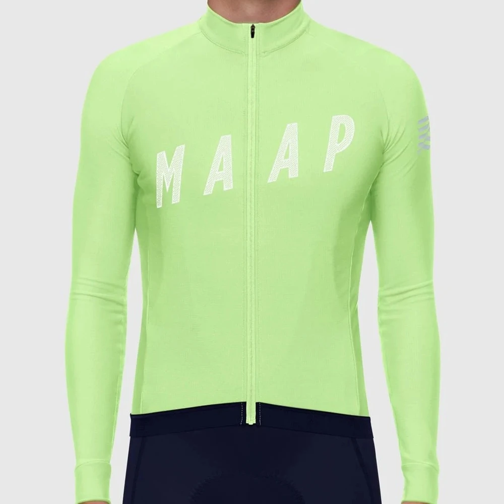 

Maap Men Long Sleeve Cycling Jerseys Spring Autumn Bike Jerseys Road Bike MTB Cycling Tops Jersey Maillot Ciclismo Hombre Shirt