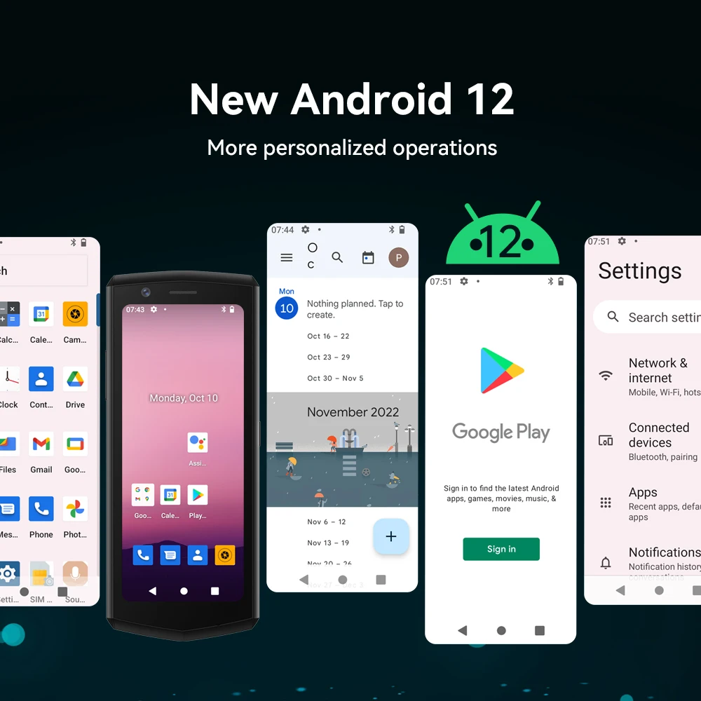 Ceny Rozpocznij Wyprzedaż 1 Listopada, Cubot Pocket 3, 4,5-calowy Mini Phone, Helio G85, Ośmiordzeniowy, NFC, Smartphone Android 12, 4 GB RAM, 64 GB ROM, 3000 MAh, Aparat 20 MP, 4G Telefony Komórkowe, Telefony Smartfony GPS
