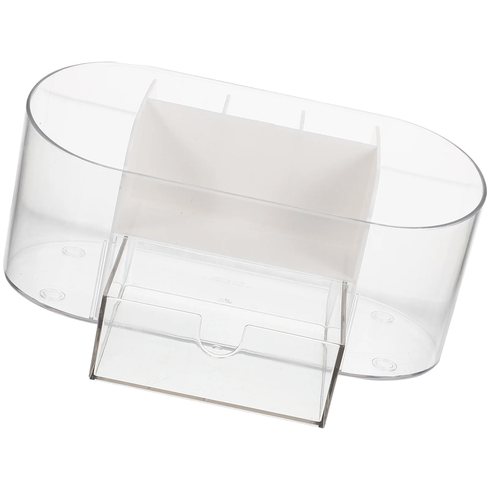 

Organizer Makeup Storage Box Holder Desktop Casebrushes Acrylic Care Vanity Skin Pentoiletry Home Brush Sundriesproduct Jewelry