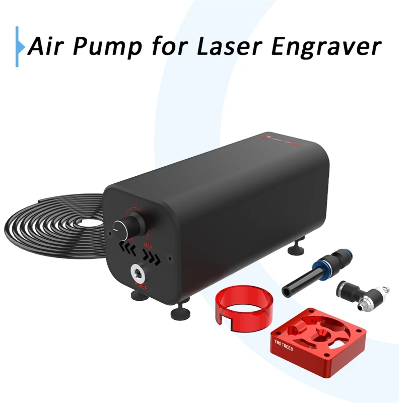 

ATOMSTACK LaserAir Assist LaserEngraver Air Assist Kit for ATOMSTACK S10 PRO/X7 PRO Removing Smoke and Dust 10-30L/Min