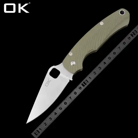 Складной нож OK-81 с керамическим подшипником, карманный тактический Клинок для кемпинга и охоты, для самообороны, для повседневного использо...