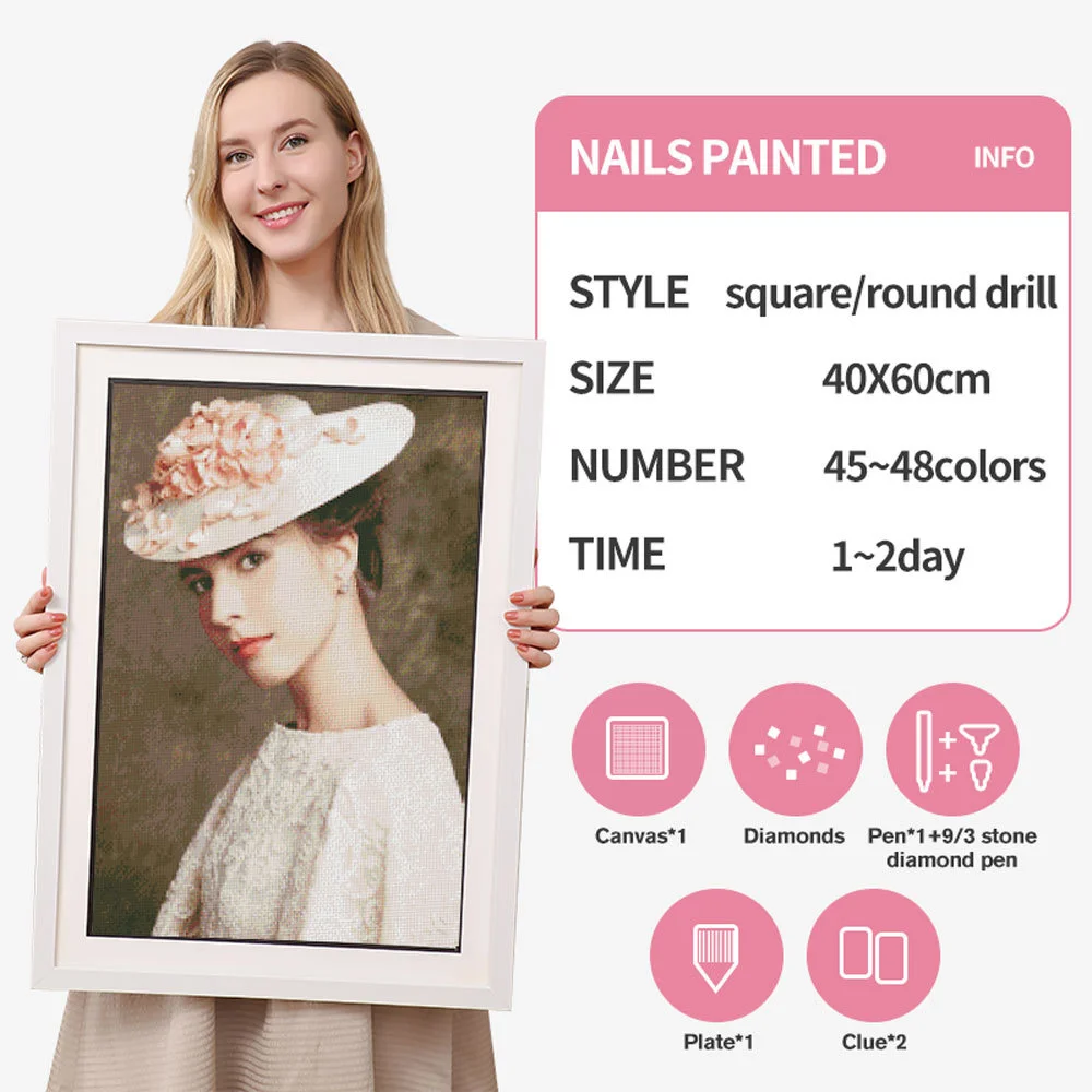 huacan фото обычай алмазная живописи пяльцев полной площади картину страз DIY