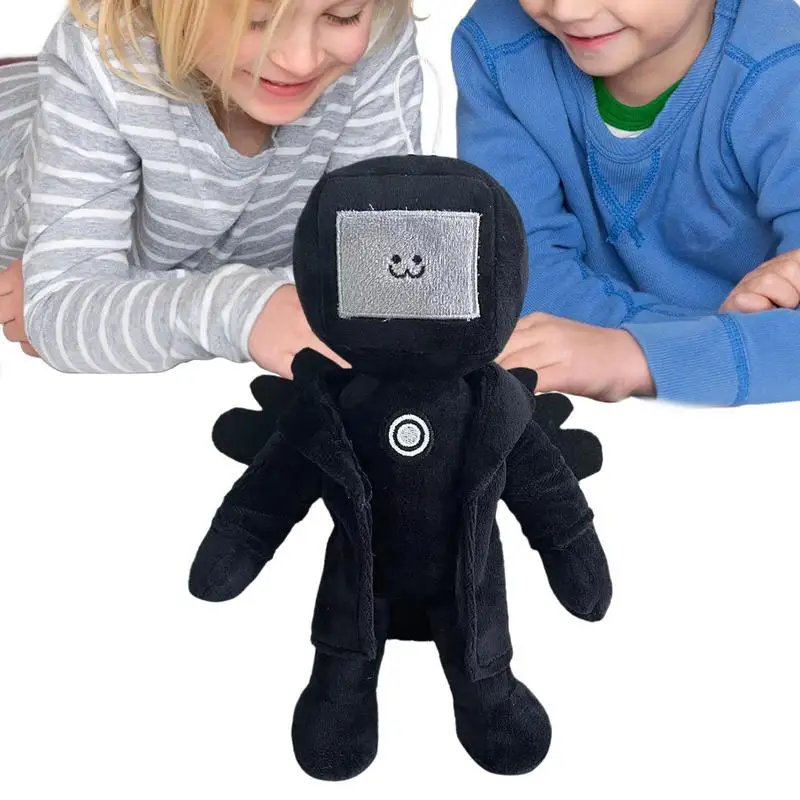 

Speakerman Plush Toy Funny Skibidi Toilets Plush Toy Cartoon Doll Christmas Birthday Gift Horror Game Speakerman Titan TV Man