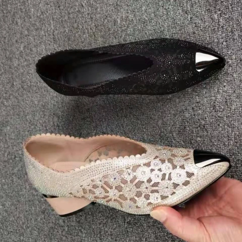 Женские туфли-лодочки на среднем каблуке | AliExpress