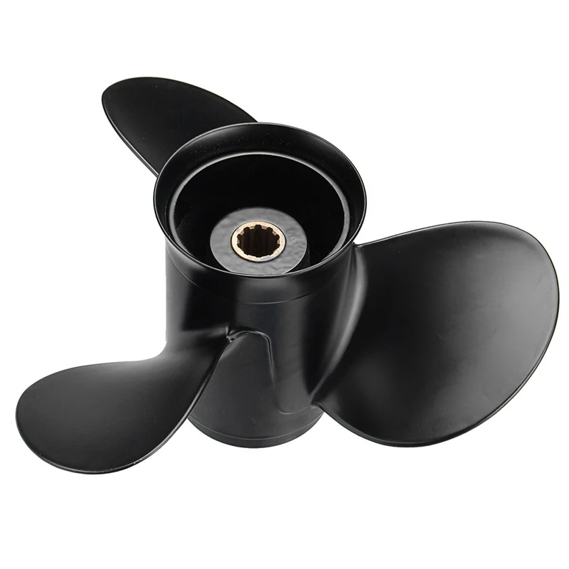 Подвесной Пропеллер из алюминиевого сплава для Tohatsu Mariner Nissan 25-30HP 10 шлицевые зубцы