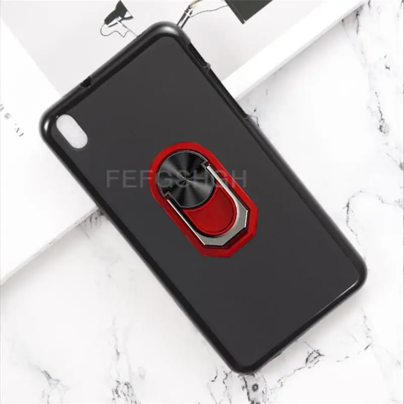 Чехол для HTC Desire 816 Dual Sim мягкий силиконовый чехол из ТПУ с кольцом на палец 816G