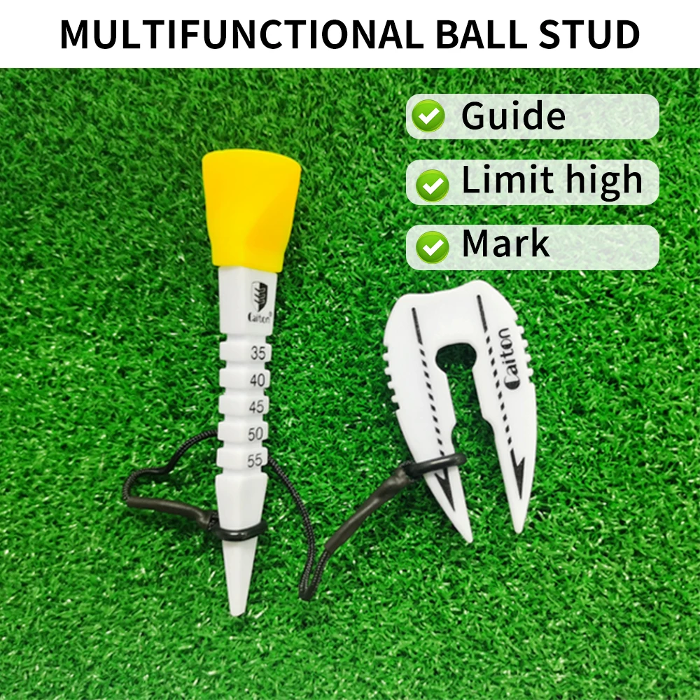 Регулируемая футболка для гольфа Caiton Easy Tee с долговечными и многофункциональными