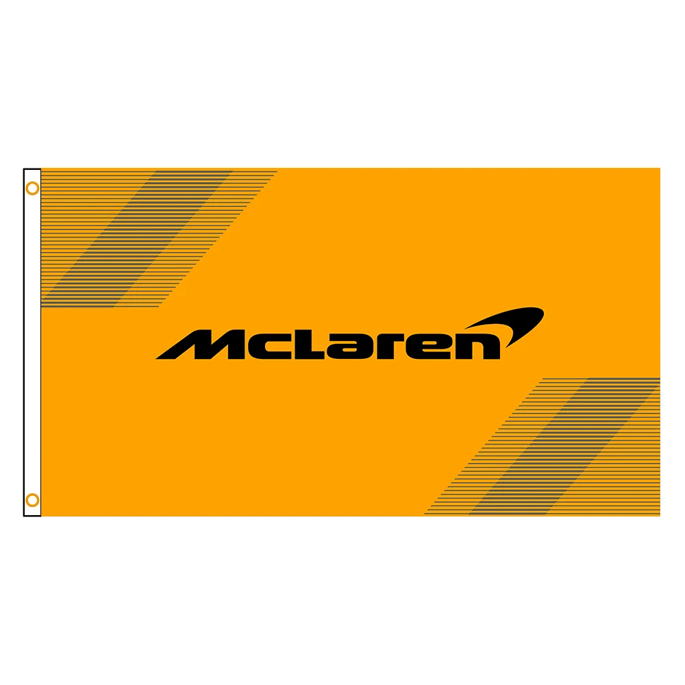 

90x150 см McLaren флаг полиэстер печатная фотография для украшения