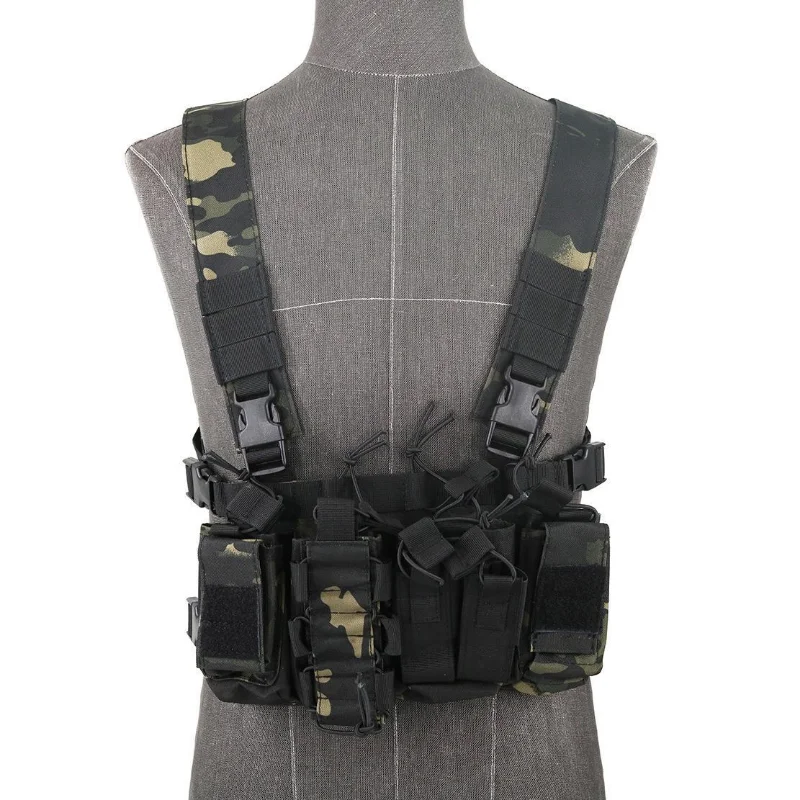 

Outdoor Tactical Belt CS Army Fans Combat Belts Military Hunting Accessorios Y Belt Girdle Shoulder Chest Strap Militar