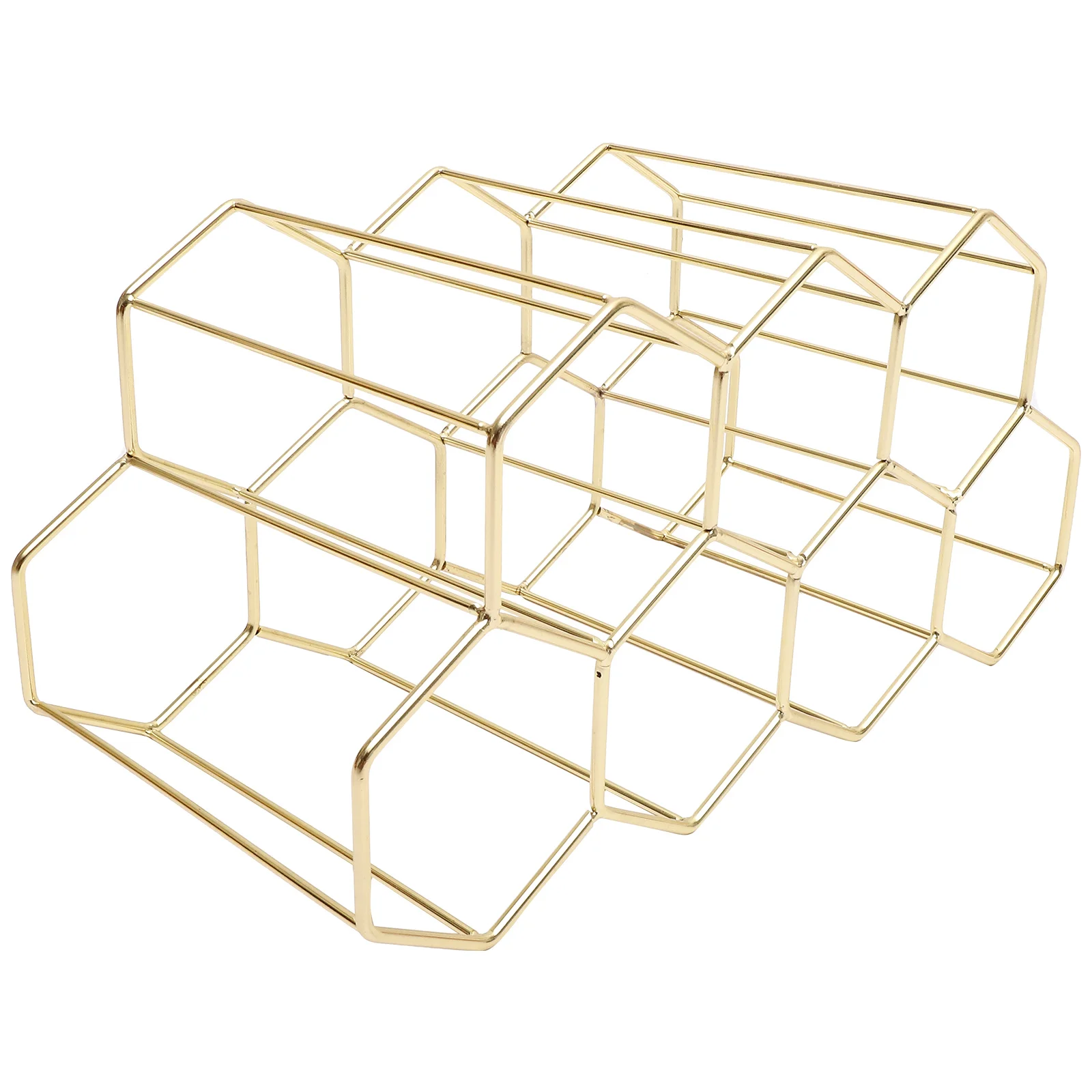 

Home Accessories Modern Rack Cabinet Whiskey Bottle Holders Bar Stand Metal