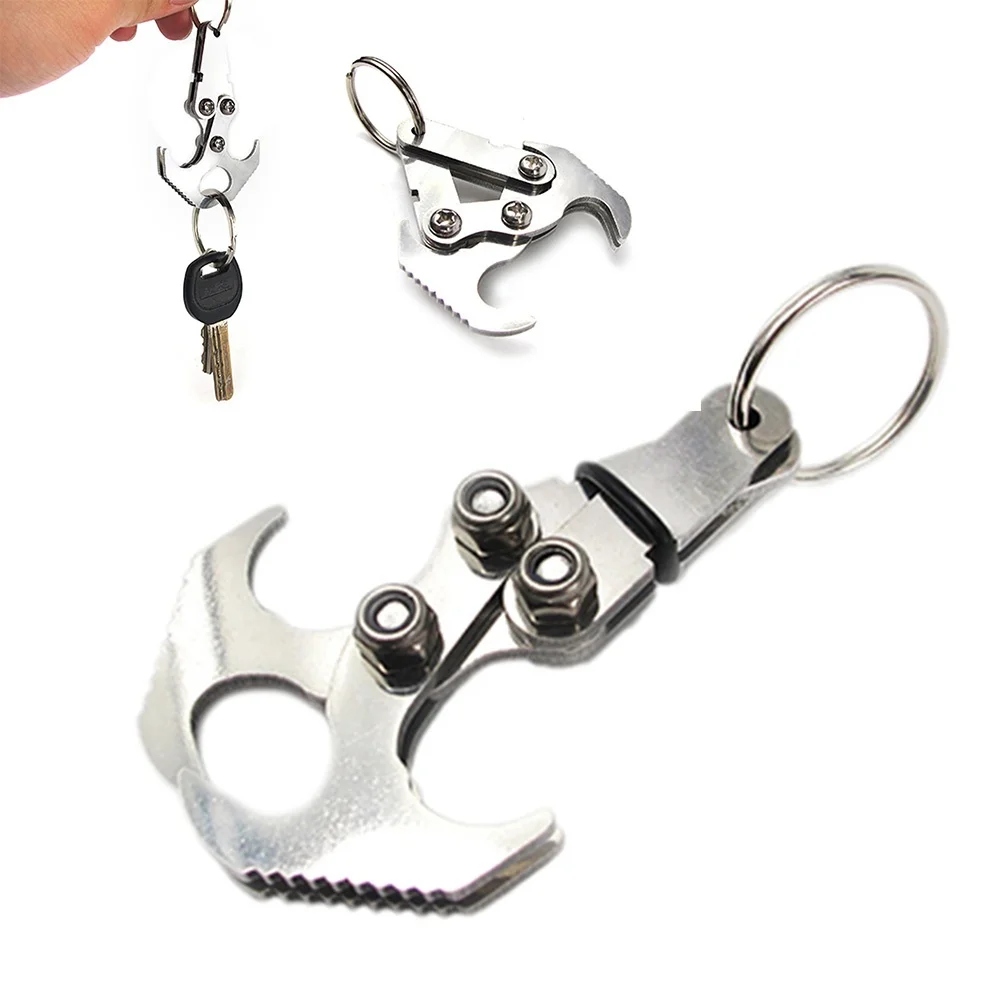

Stainless Steel Magnetic Grappling Hook Folding Climbing Claw for Outdoor Activities