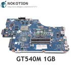 Материнская плата NOKOTION для ноутбука Acer aspire 5741, 5741g, 5742, 5742G, MBRB902001, , системная плата HM55 DDR3 GT540M, 1 Гб