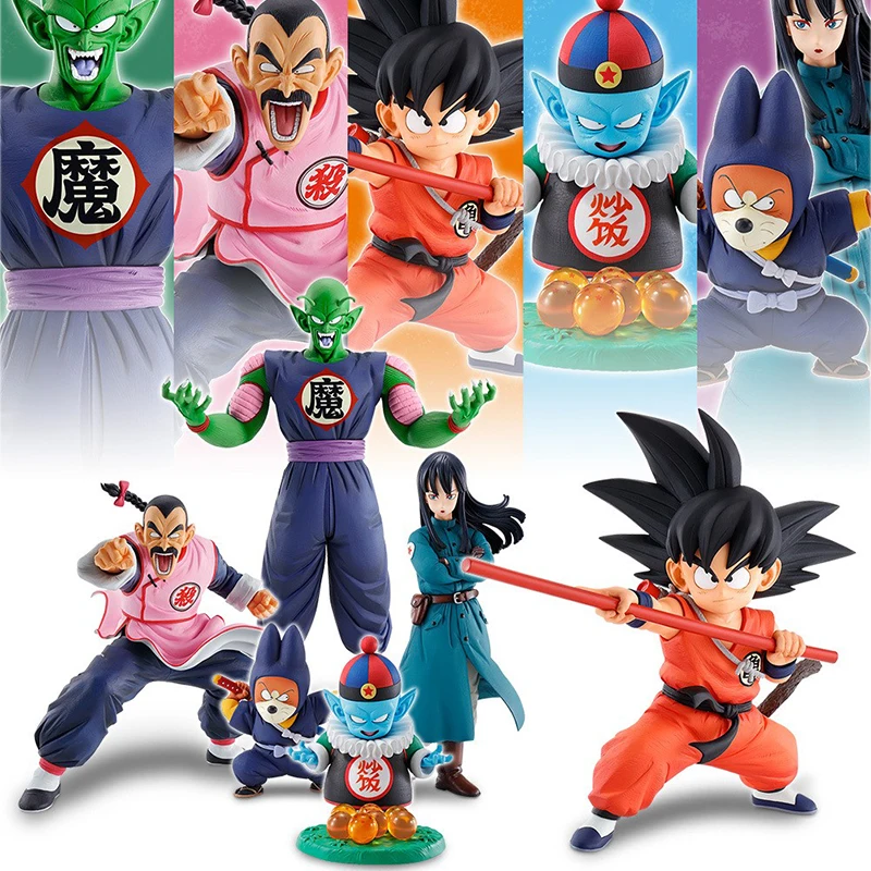 

Anime Dragon Ball Z Pilaf Piccolo Tao Pai Pai Model Figurals Anime Figures