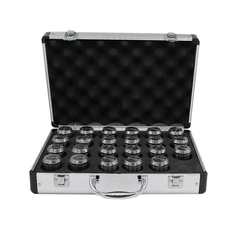 

Набор отдельных Алюминиевых Коробок ER11 ER16 ER20 ER25 ER32 ER40 не включает Цанги