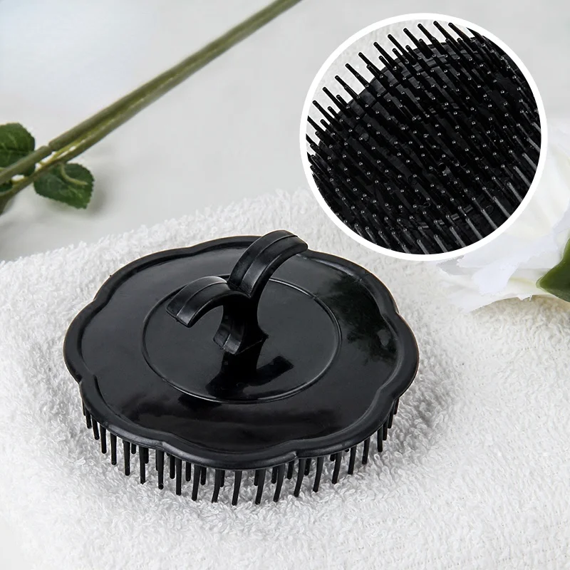 

HEALLOR Head Massage Brush Soft glue Shampoo brush Bathroom Products Plastic Sanitary comb Washing Hair Scalp Shower Body