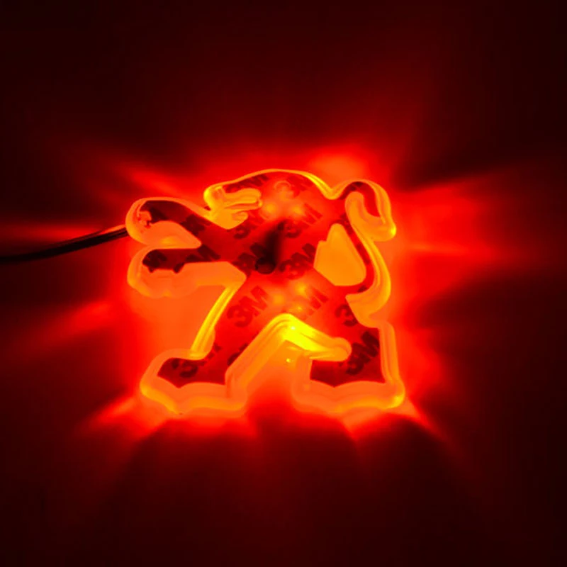 Светодиодная наклейка на переднюю и заднюю фару автомобиля аксессуары для фото