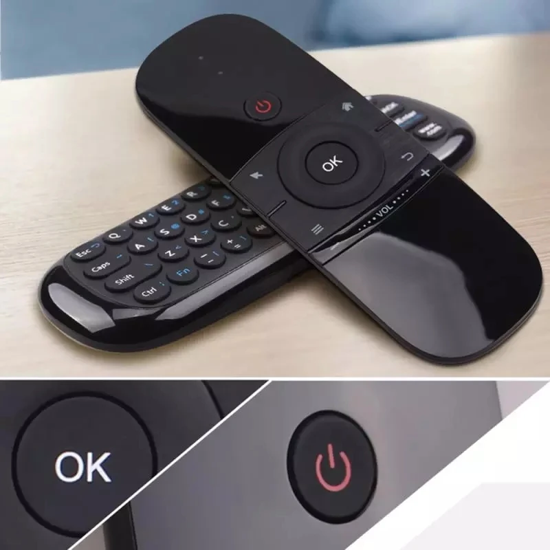 Двухсторонняя воздушная мышь W1 Fly Mouse 2 4G беспроводная мини-клавиатура Wechip с