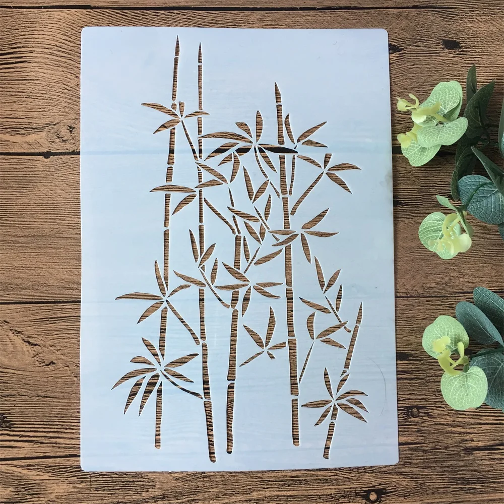 Пластиковые трафареты TIAMECH Bamboo 26*18 см