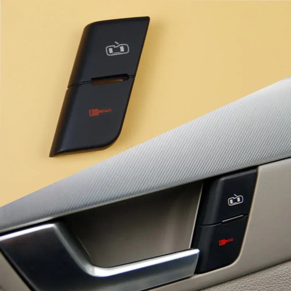 

Для Audi A4 S4 Quattro 2001 2004 2008 B6 B7 RS4 Передний левый центральный дверной замок, кнопка разблокировки, крышка LHD, автозапчасти для интерьера