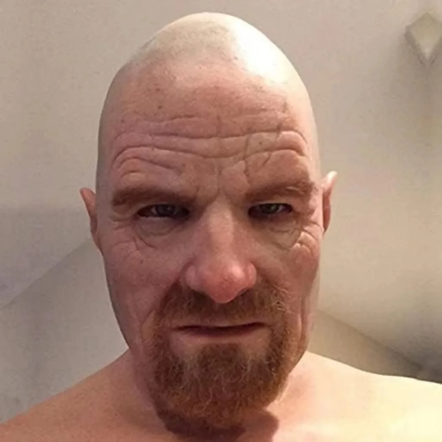 Демаско Хэллоуин Реалистичный Старик Морщины Полная Голова Маска Маскарад