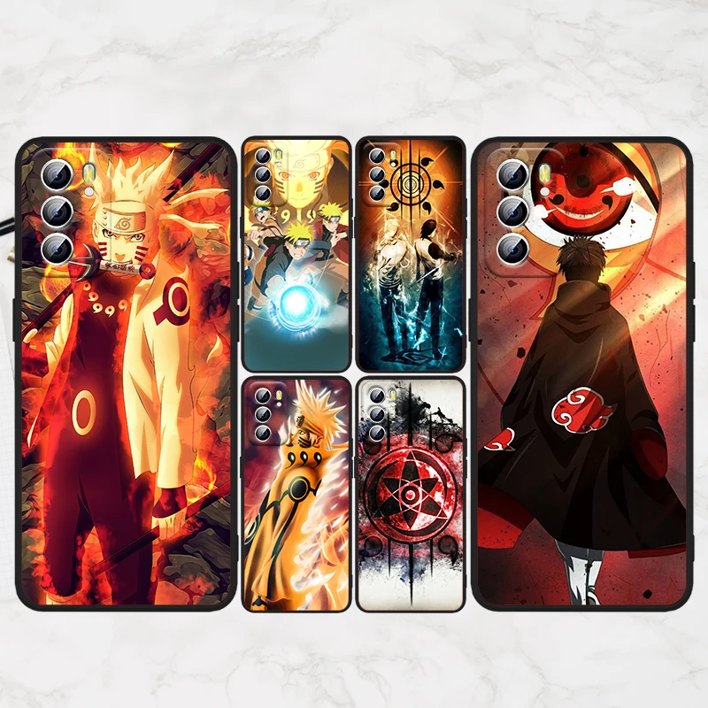 

Sharingan Eyes Naruto For OPPO Reno 7 6 5 4 3 SE Z F Pro Plus 4G 5G Black Phone Case Silicone Cover Soft Shell Funda Capa