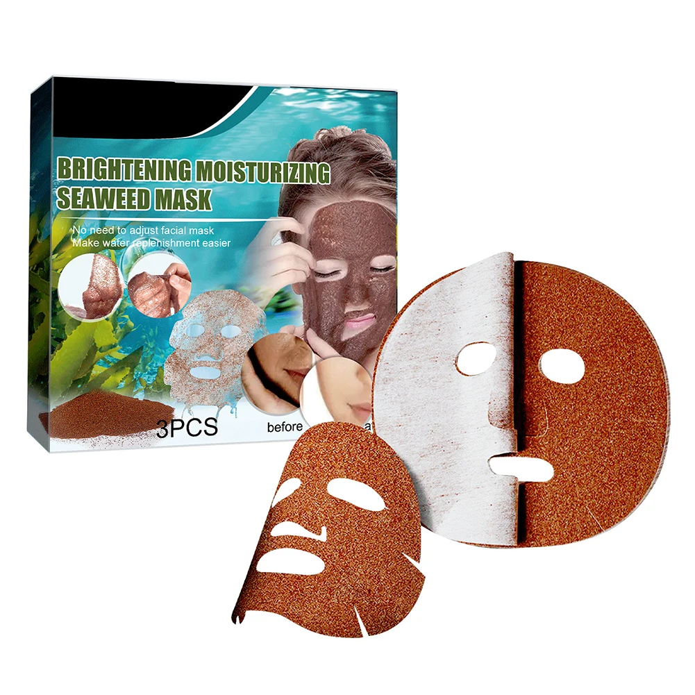 

Women's No-adjustment Seaweed Mask Nourishes The Skin Repairs Skin For Makeup Skin Brightening&moisturizing Facial Mask