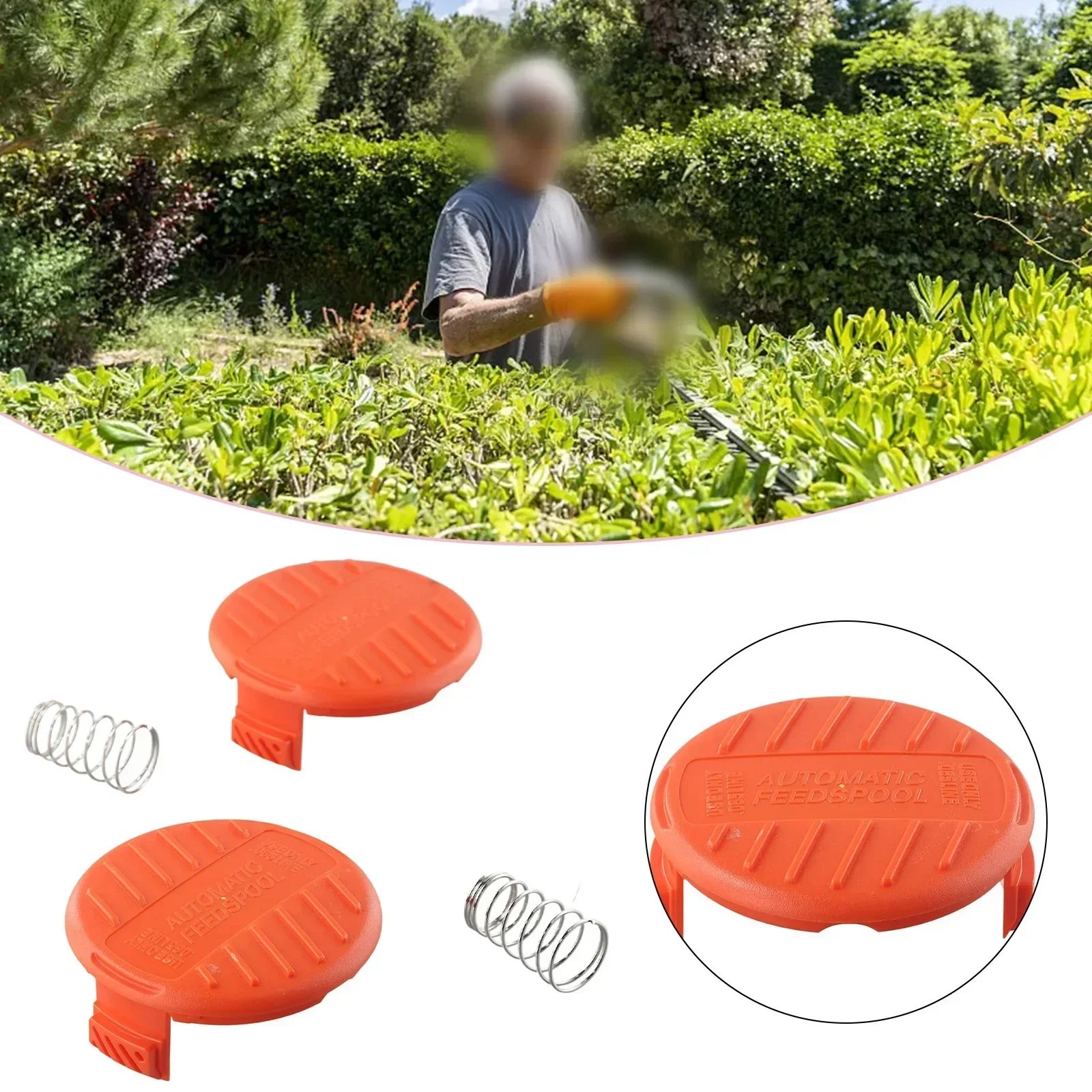 2 шт. крышка катушки триммер запасные части для Black Decker GH400 GLC120 ST5530 кусторез