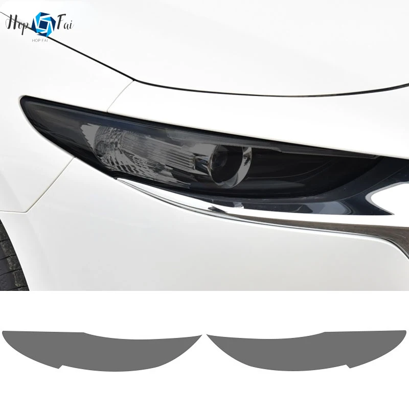 

2 шт., автомобильные прозрачные наклейки для Mazda 3 BP 2019 2020 2021 2022 хэтчбек