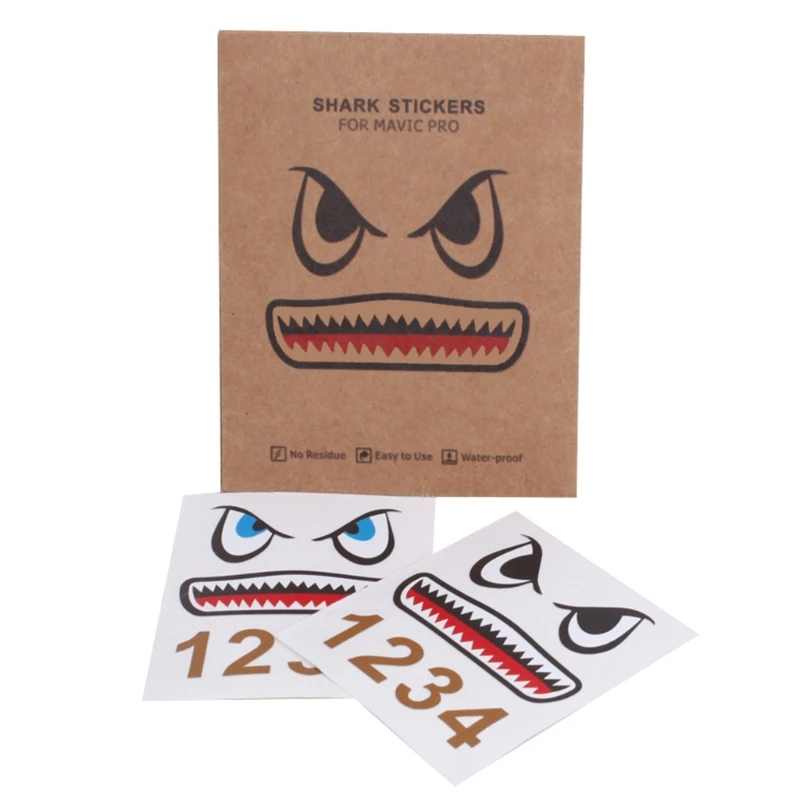

2022 New Mini 2 Drone Sticker Decals Skin Protective Shark Film for Mavic Mini 2