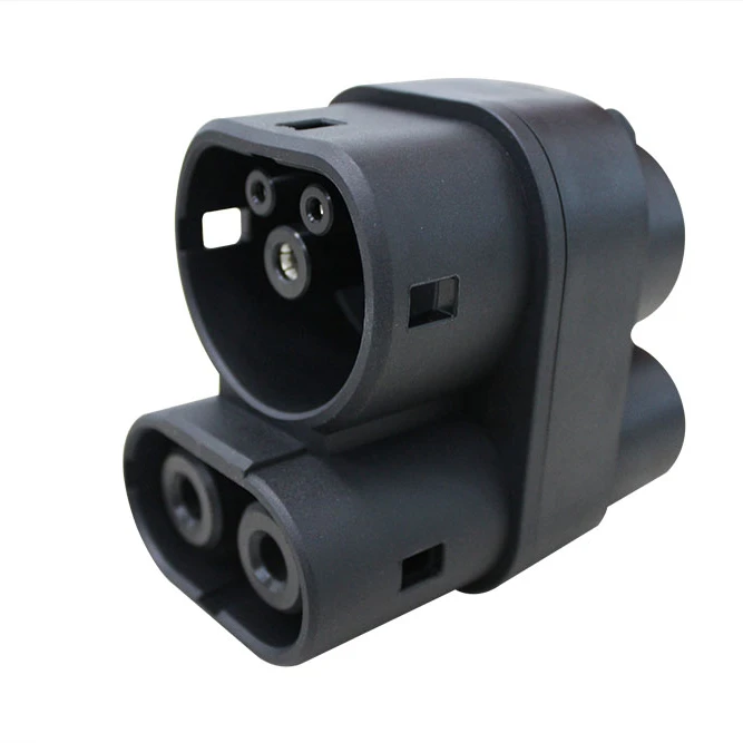 

DUOSIDA Factory Supply Combo 1 to Combo 2 Plug Charging Connector Adapter