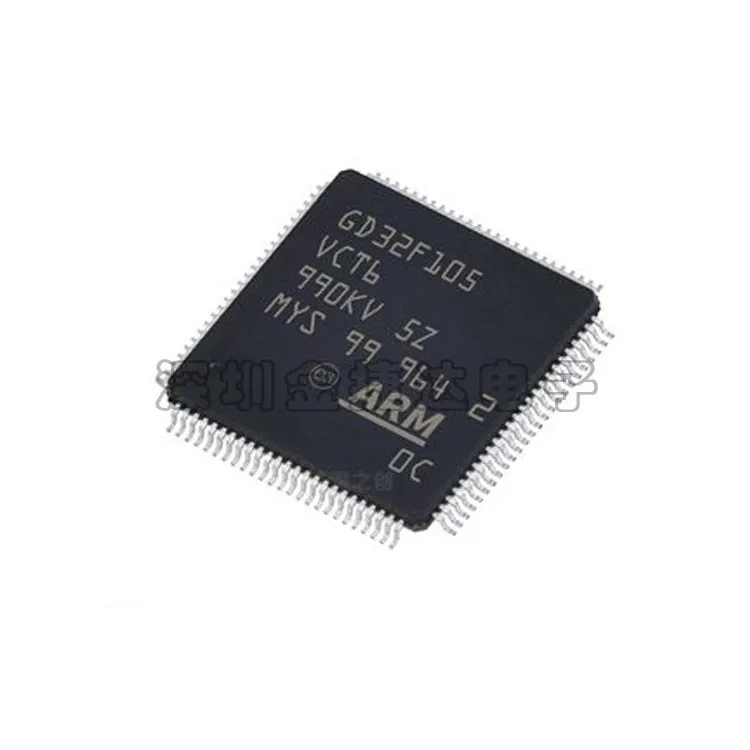 

New original GD32F105VCT6 LQFP-100 32-bit microcontroller chip MCU