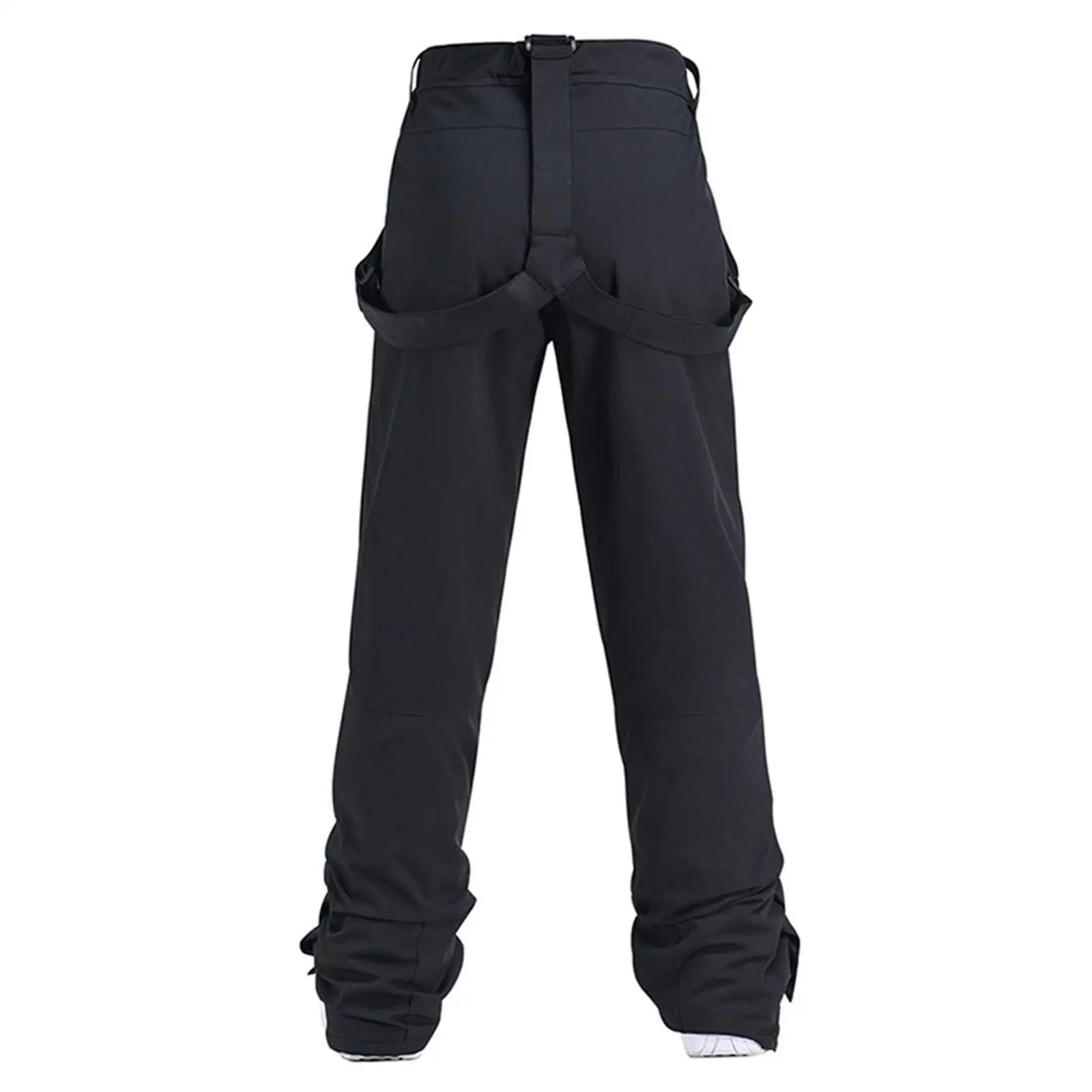 

Ski Bib Insulated Pants Sled Skiing Warm Winter Full Length Windproof Women M