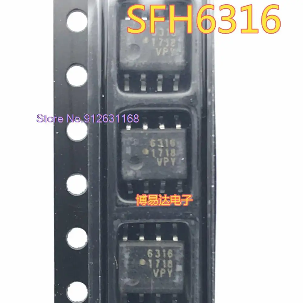 

20PCS/LOT SFH6316T 6316 SOP-8 SFH6316