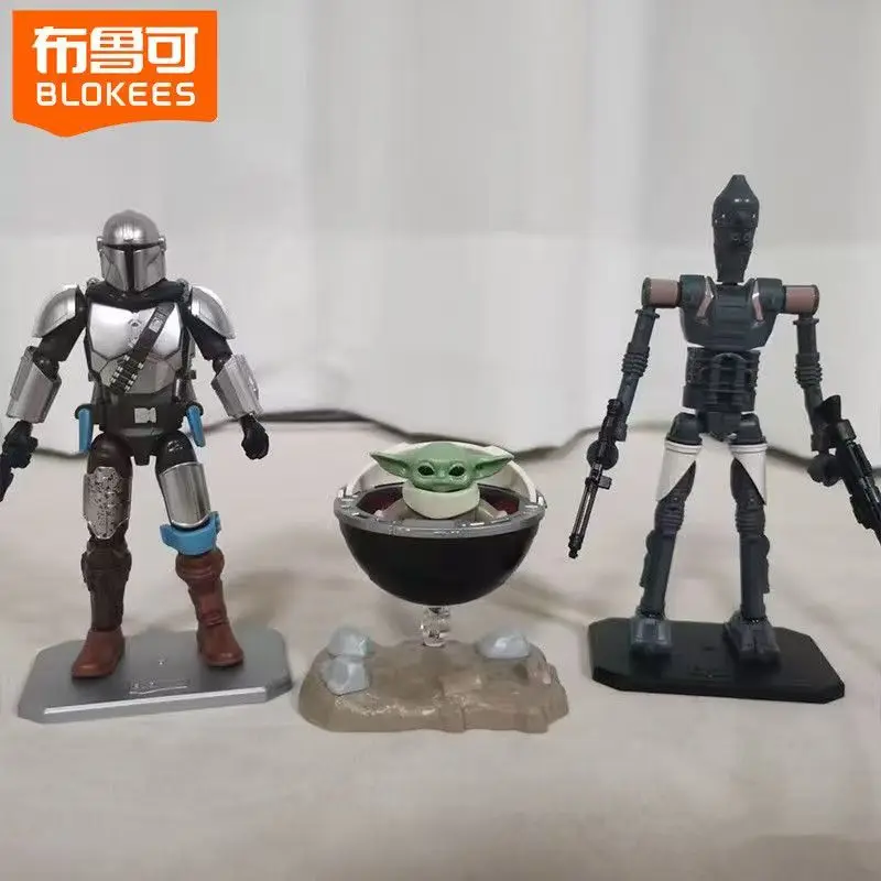 Оригинальный набор BLOKEES Star Wars: Звездные войны, выпуск 1, Blind Box, серия Bounty Journey, модная игрушка-сюрприз, подарок (art.: 3920db0bfc65b) - 3920db0bfc65b