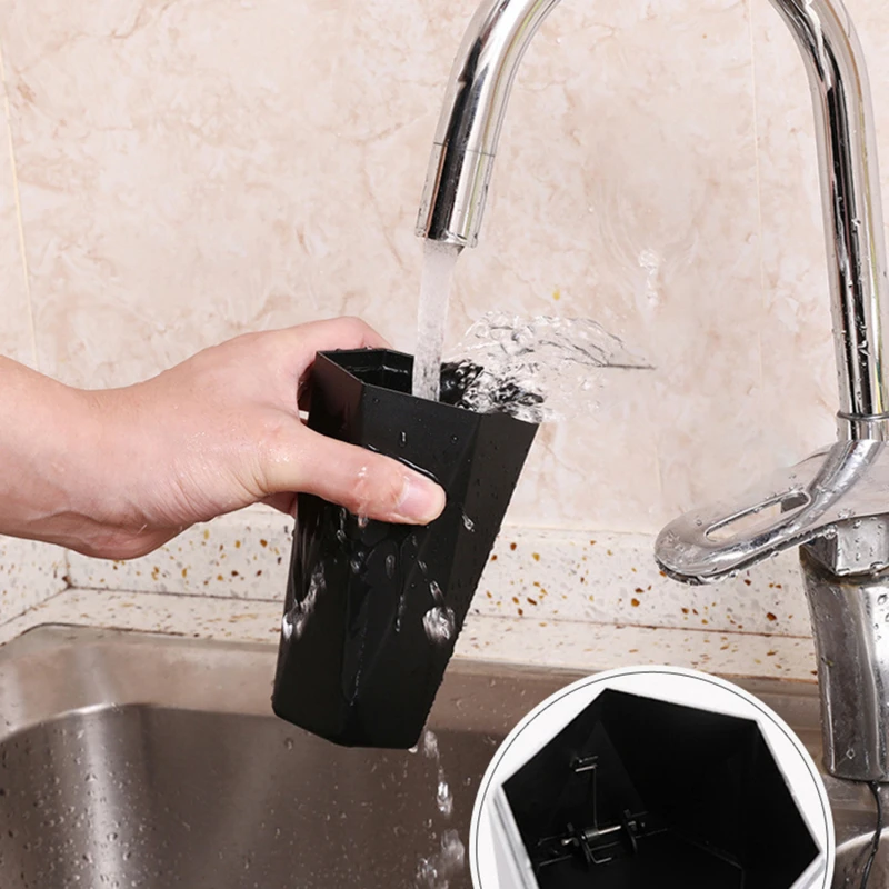 

Автомобильный контейнер для мусора и пыли, мини-ромб, контейнер для мусора из АБС-пластика с крышкой, автомобильный контейнер для мусора, корзина для мусора, контейнер-органайзер, коробка-держатель