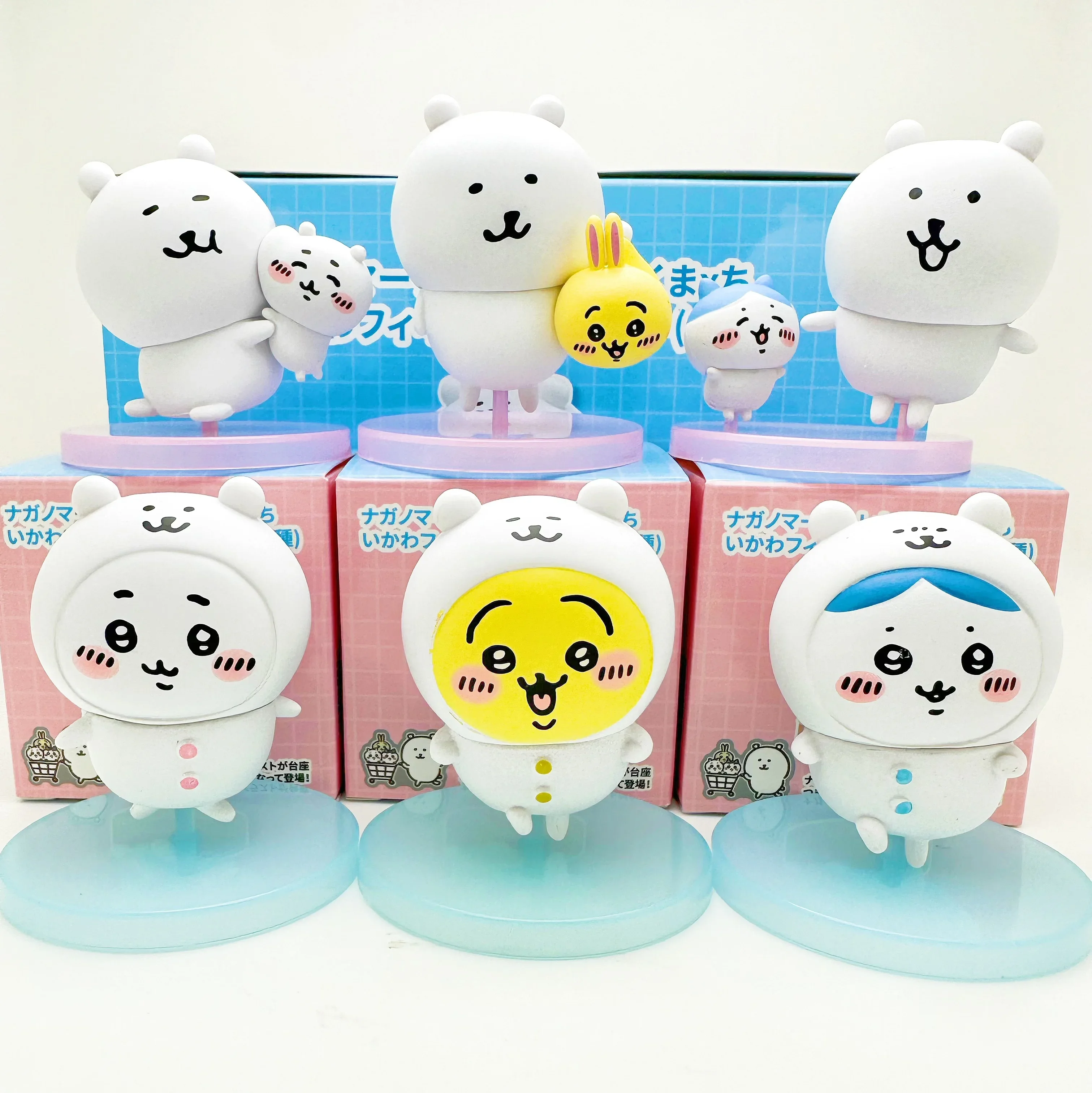 Chiikawa Kawaii аниме модель аксессуары милый самопоступательный медведь Usagi Hachiko